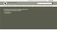 Desktop Screenshot of langladecountyedc.org